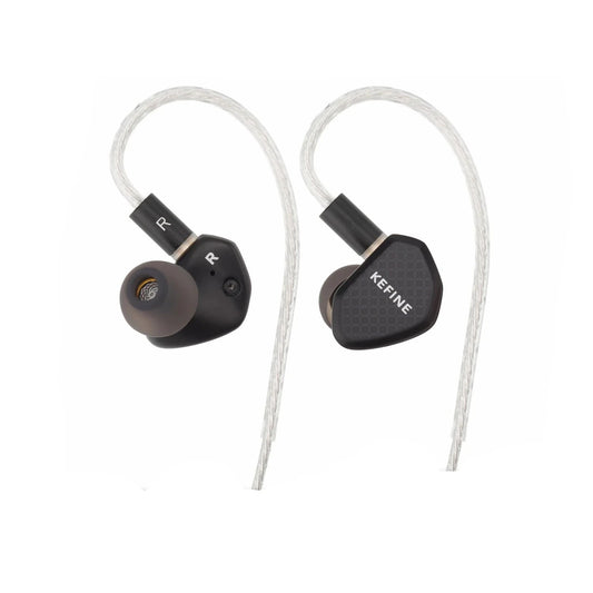 KEFINE Klean 10mm DLC Diaphragm Dynamic Driver Earphones - The HiFi Cat