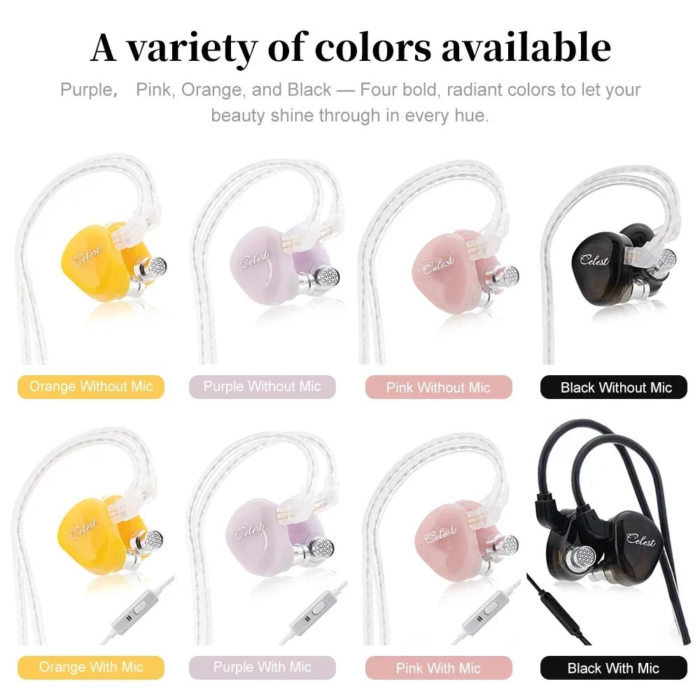 Kinera Celest Rue 1DD In - Ear Earphones 6mm Micro Dynamic Driver - The HiFi Cat