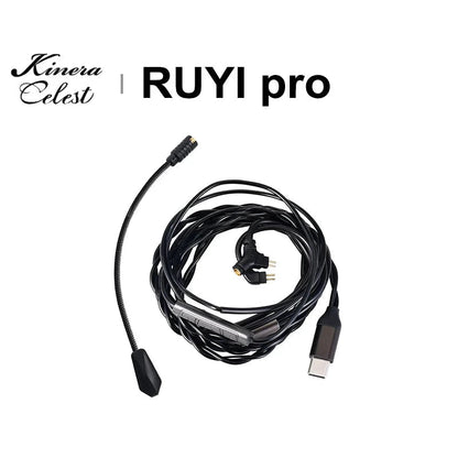 KINERA Celest RUYI Pro Earphone Upgrade Cable with Microphone Boom - The HiFi Cat