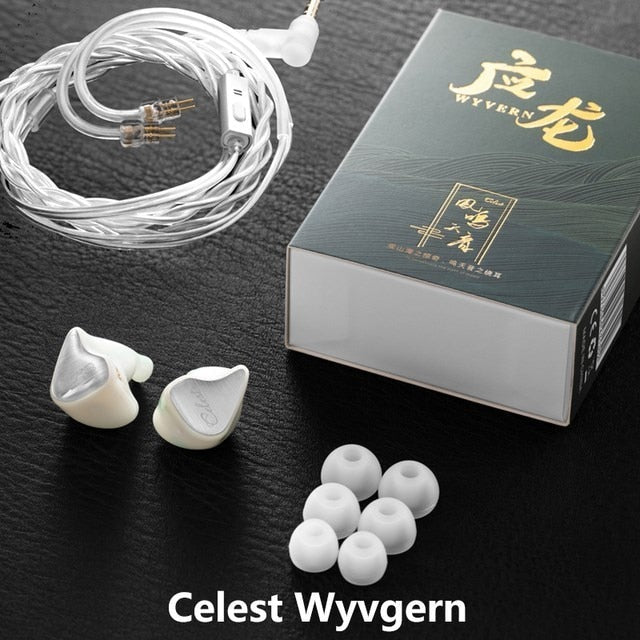 Kinera Celest Wyvgern WyvgernPRO 10mm diameter LCP dynamic In-Ear Earphones