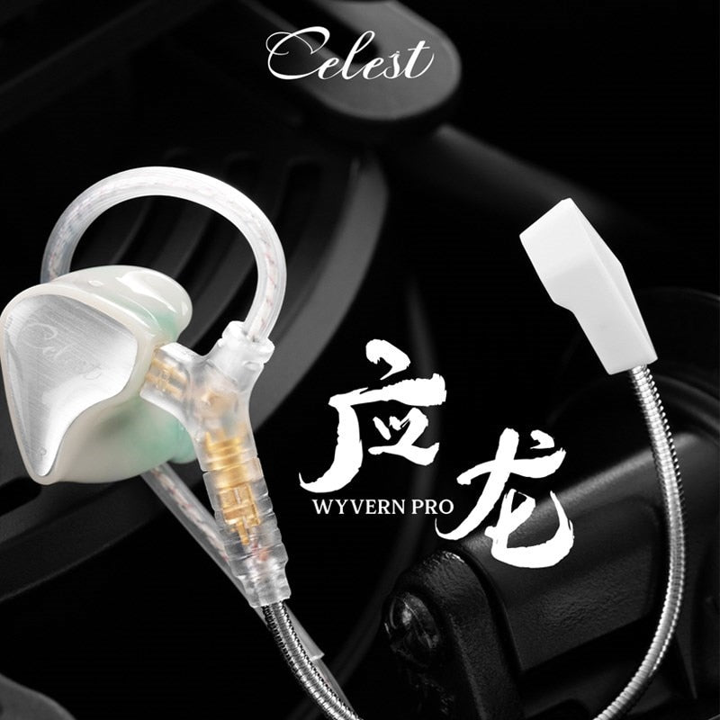 Kinera Celest Wyvgern WyvgernPRO 10mm diameter LCP dynamic In - Ear Earphones - The HiFi Cat