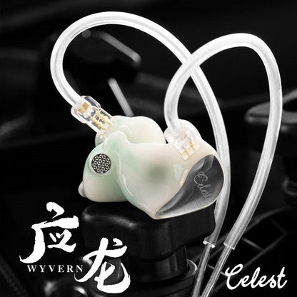 Kinera Celest Wyvgern WyvgernPRO 10mm diameter LCP dynamic In - Ear Earphones - The HiFi Cat