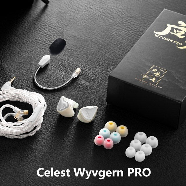 Kinera Celest Wyvgern WyvgernPRO 10mm diameter LCP dynamic In - Ear Earphones - The HiFi Cat