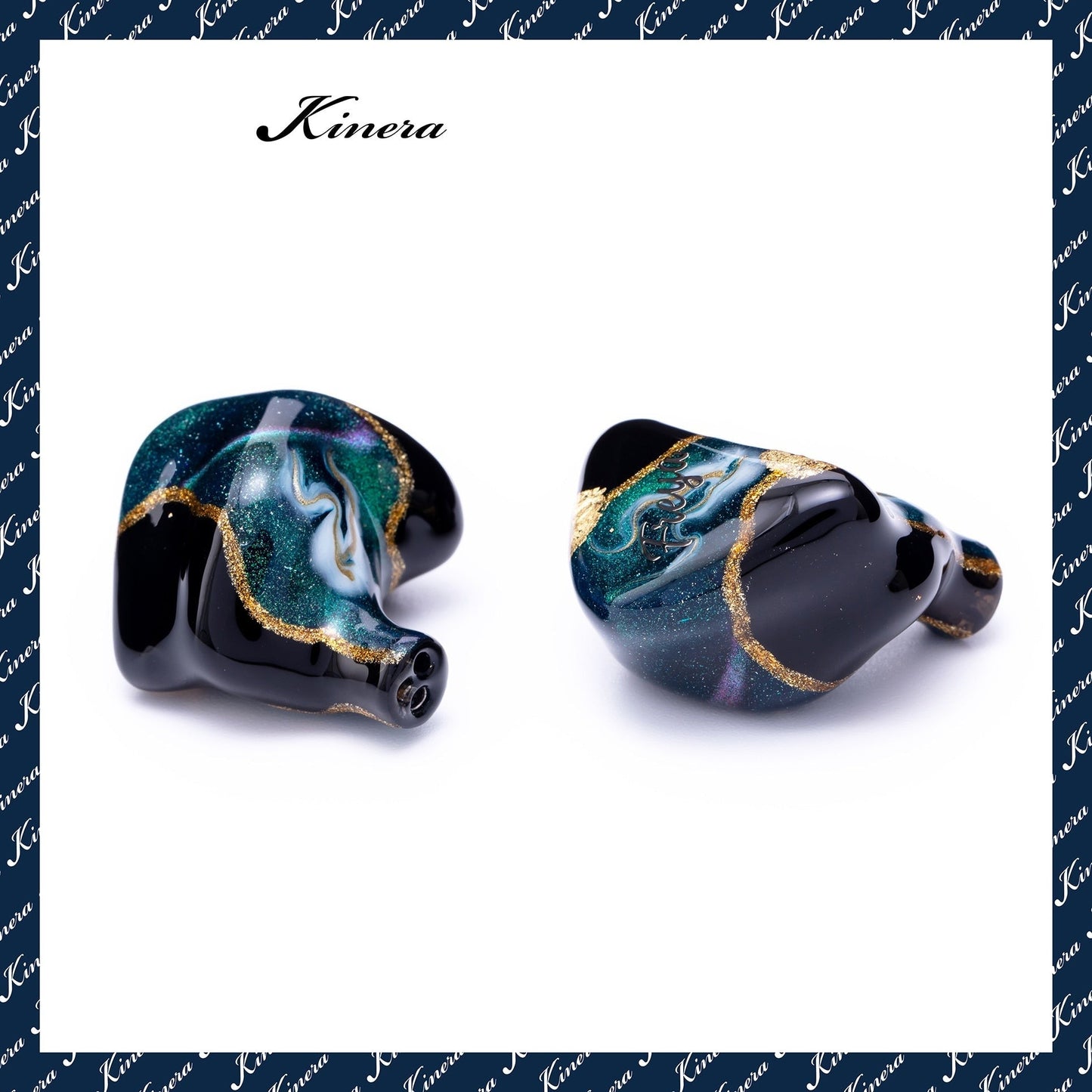 KINERA Freya 3BA+1DD Hybrid Hand Painted In Ear Earphones Earbud - The HiFi Cat