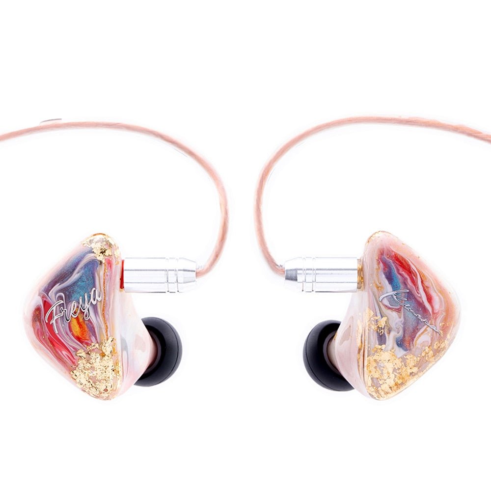 KINERA Freya 3BA+1DD Hybrid Hand Painted In Ear Earphones Earbud HIFI DJ Monitor Earphone Running Sport Earplug Headset - The HiFi Cat