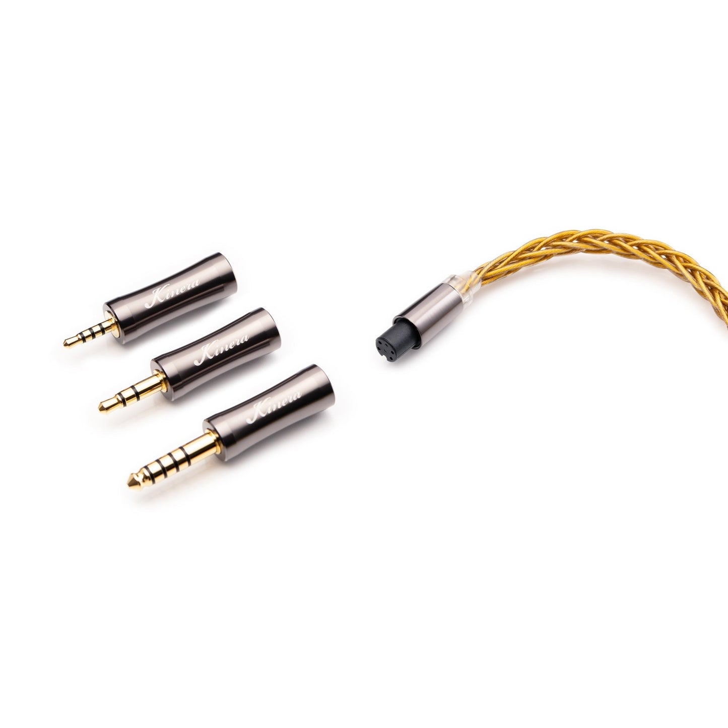 Kinera Gleipnir Modular Upgrade Cable (2.5+3.5+4.4),6N OCC with gold plated, 8 core 3 - dimensional braided,0.78 2pin / MMCX - The HiFi Cat