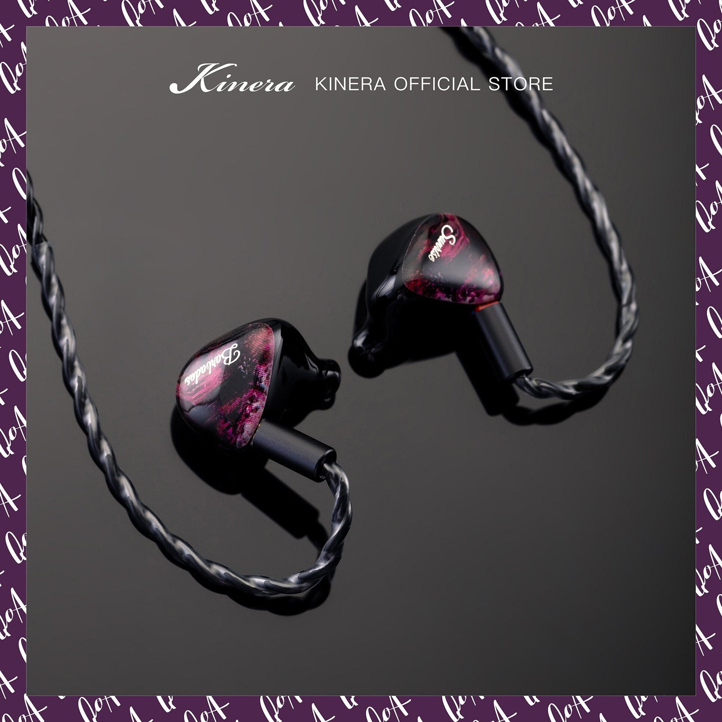 Kinera QOA Barbados Sunrise 3D HIFI Earbuds 1DD+1BA Hybrid IEMs - The HiFi Cat