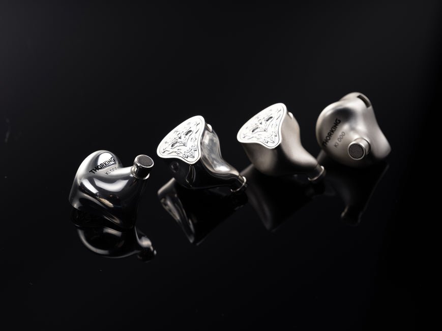 Kinera ThorKing 1 Dynamic, 6 Balanced Armature, 4 Electrostatic Drivers Hybrid In - Ear Earphones - The HiFi Cat