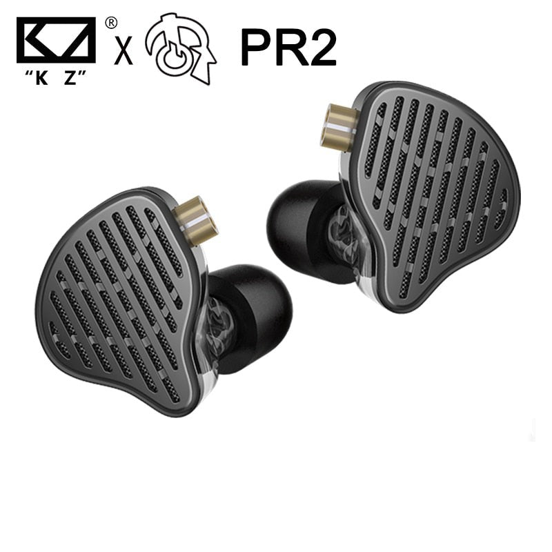 KZ x HBB PR2 In Ear Metal Earphones Planar Magnetic Driver IEM