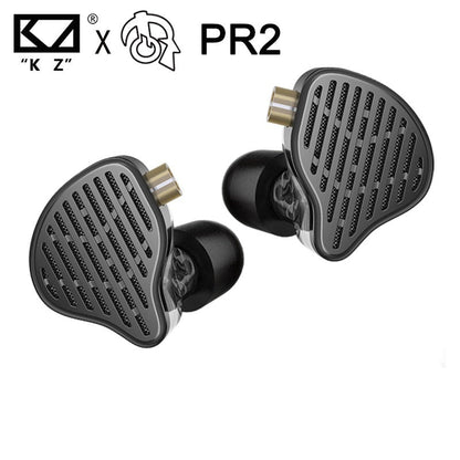 KZ x HBB PR2 In - Ear Metal Earphones Planar Magnetic Driver IEM - The HiFi Cat