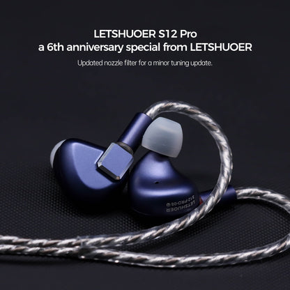 Letshuoer S12 PRO Magnetic Planar Driver IEM Hi - Fi Earphones - The HiFi Cat