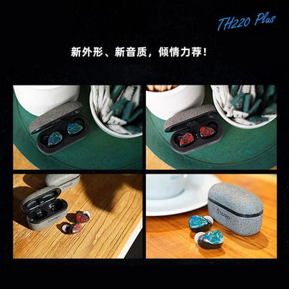 MIAOLO TH220 PLUS TWS 7.5mm 1DD + 1BA BT5.2 Hi - Res In - Ear Headphone - The HiFi Cat