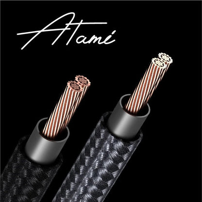 Moondrop Atami 4.4mm Litz Copper - Silver Earphone Upgrade Cable - The HiFi Cat