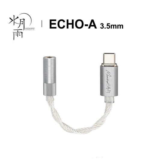 MOONDROP ECHO - A USB - C to 3.5mm High - Resolution DAC & Headphone Amplifier - The HiFi Cat