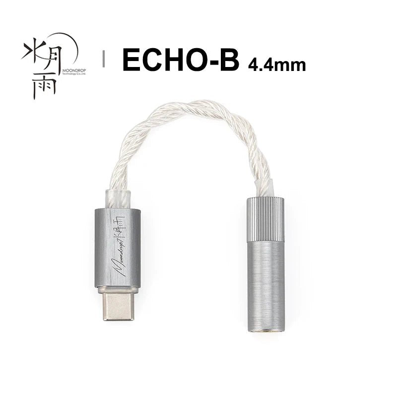 MOONDROP ECHO - B USB - C to 4.4mm Fully Balanced Portable Headphone Amplifier - The HiFi Cat