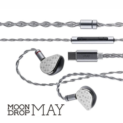 MOONDROP MAY DSP USB - C Online Interactive DSP Hybrid In - Ear Monitors - The HiFi Cat