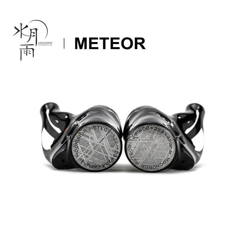 Moondrop METEOR 1DD+2BA+4Planar Tribrid In - Ear Earphone lEM - The HiFi Cat