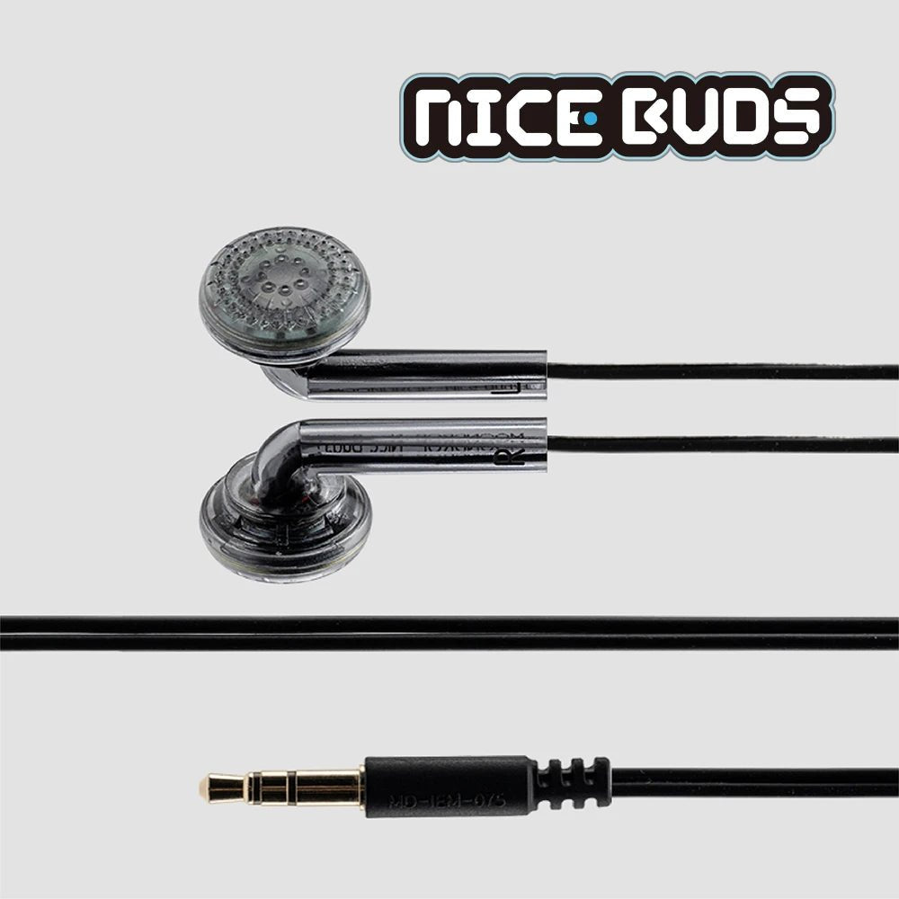 MOONDROP Nice Buds 15.4mm Dynamic Driver Flat - Headed Earphones - The HiFi Cat