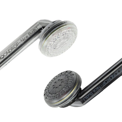 MOONDROP Nice Buds 15.4mm Dynamic Driver Flat - Headed Earphones - The HiFi Cat