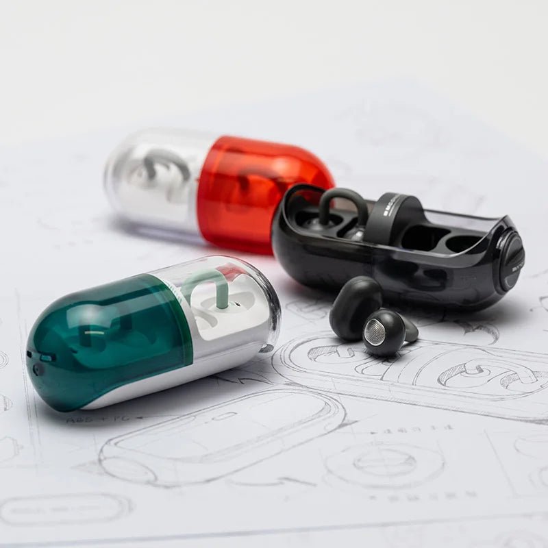 Moondrop Pill Wireless Earbuds Open - Ear Bluetooth 6.0 Headphones - The HiFi Cat