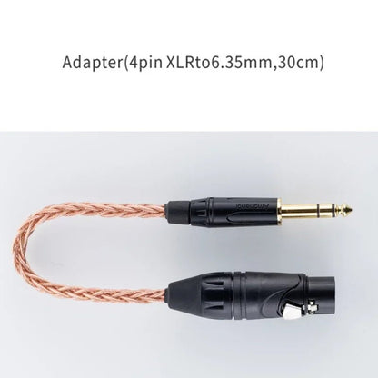 MOONDROP UP Upgrade headphone Cable 1064 - Core 6N Single Crystal Copper - The HiFi Cat