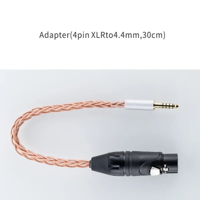 MOONDROP UP Upgrade headphone Cable 1064 - Core 6N Single Crystal Copper - The HiFi Cat