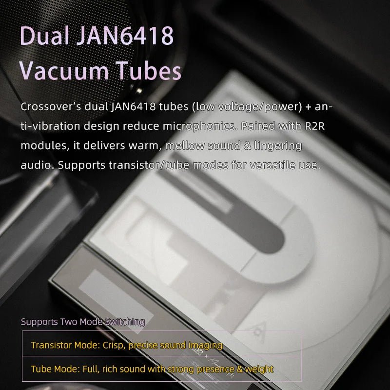 MOONDROP x SHANLING EC ZERO T Crossover Vacuum Tube CD Player - The HiFi Cat