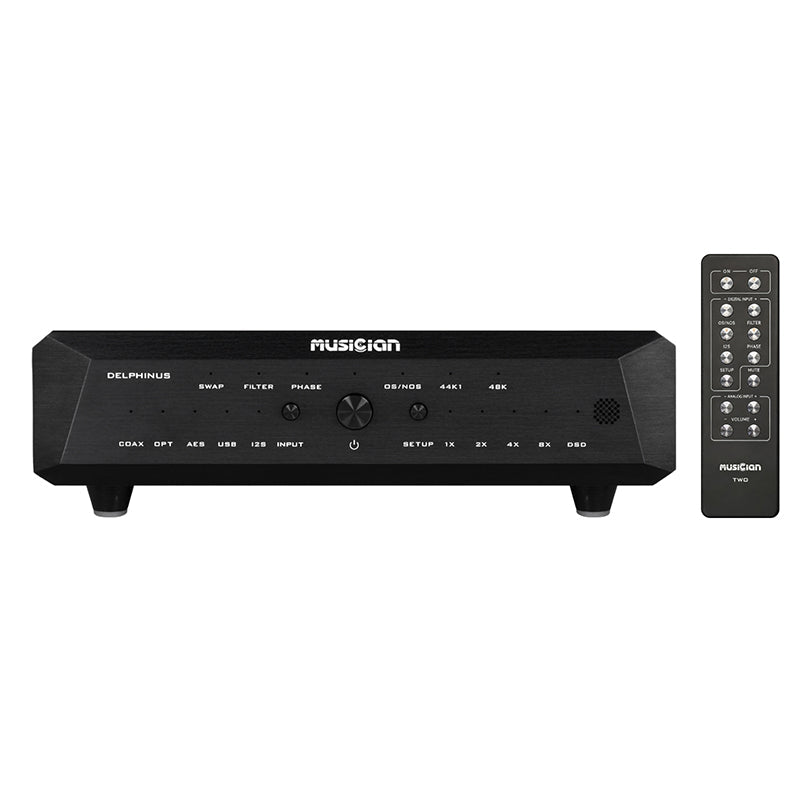 Musician DELPHINUS R2R DAC — Entry-Level R2R with DSD1024 & 5 Inputs - The HiFi Cat