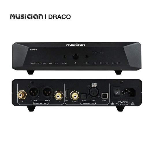 MUSICIAN Draco multi input ALTERA CHIP R2R decoder - The HiFi Cat