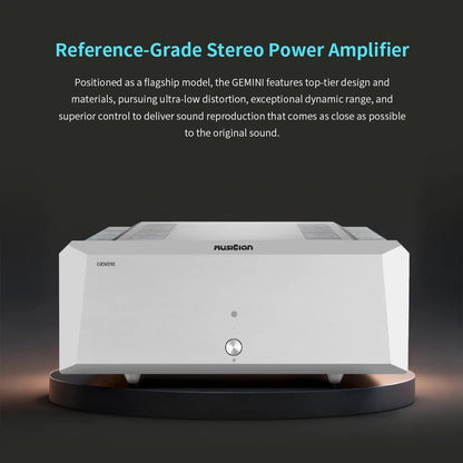 MUSICIAN GEMINI Hifi Power Amplifier | Class AB | Balanced XLR - The HiFi Cat