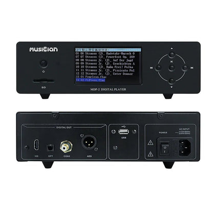 Musician MDP - 2 SD card U disk USB Digital player 4.3 inch DSD - The HiFi Cat