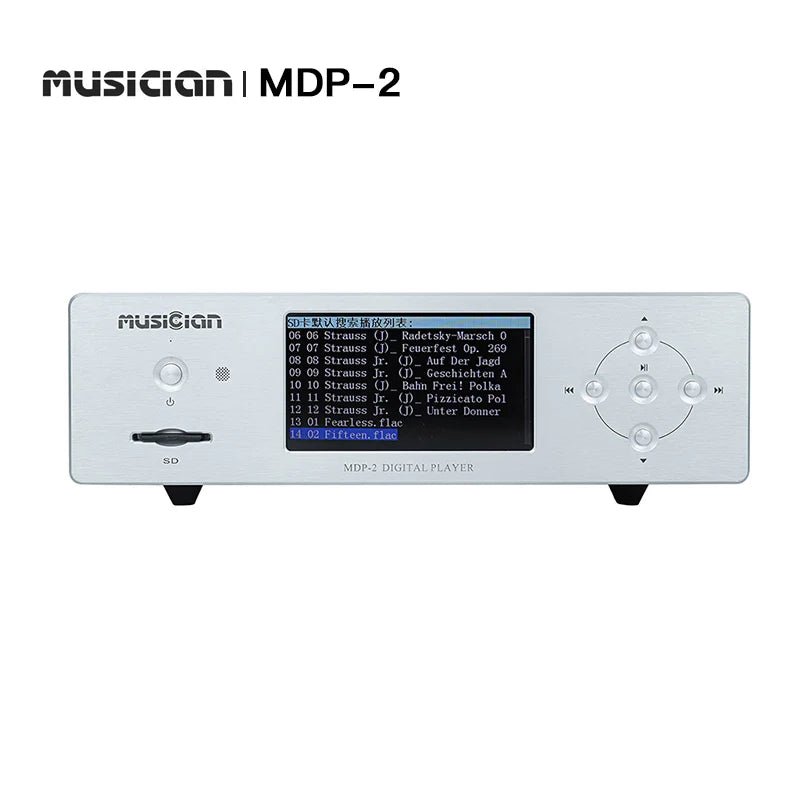 Musician MDP - 2 SD card U disk USB Digital player 4.3 inch DSD - The HiFi Cat