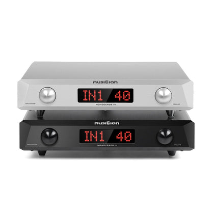 MUSICIAN Monoceros III Fully Balanced Class A Preamplifier | R2R Discrete - The HiFi Cat