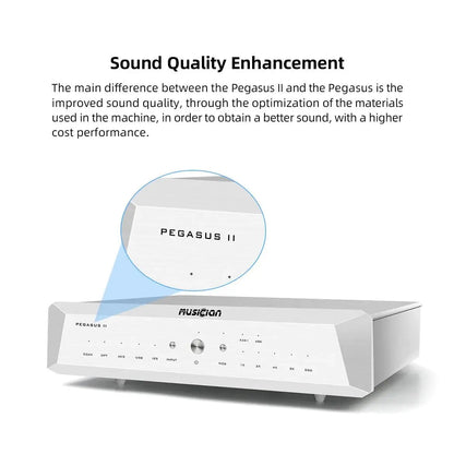 MUSICIAN PEGASUSII True Balanced R2R 6BIT DSD Resistance DAC - The HiFi Cat