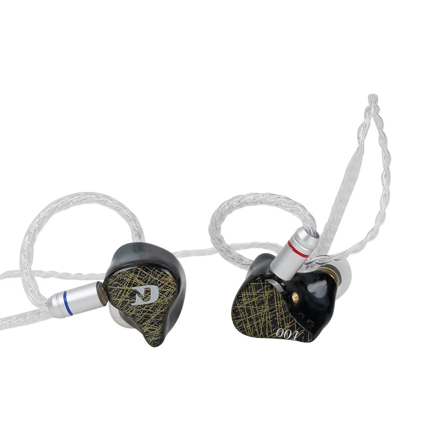 ND 001 10 - Unit Stage Hifi Wired Resin Wire - changeable Earphone IEM - The HiFi Cat