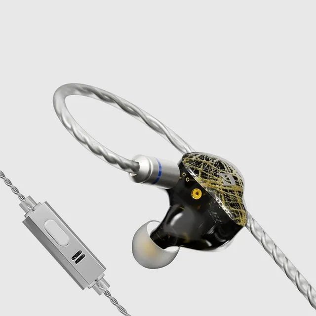 ND 001 10 - Unit Stage Hifi Wired Resin Wire - changeable Earphone IEM - The HiFi Cat