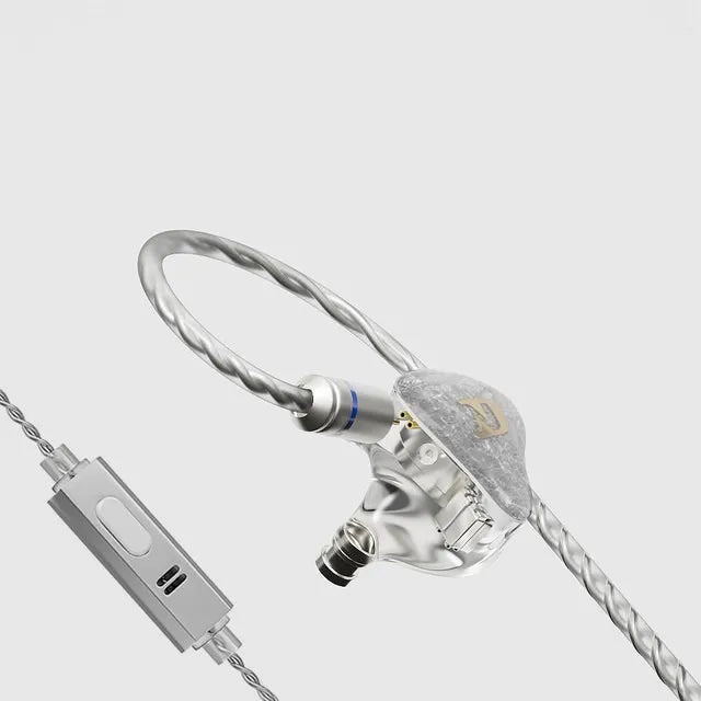 ND 001 10 - Unit Stage Hifi Wired Resin Wire - changeable Earphone IEM - The HiFi Cat