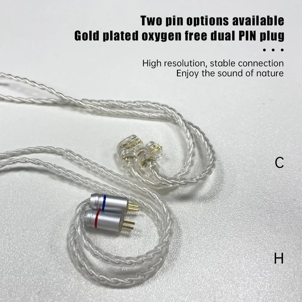 ND 10 - 1 Four - Strand silver - plated original cable upgraded wire - The HiFi Cat