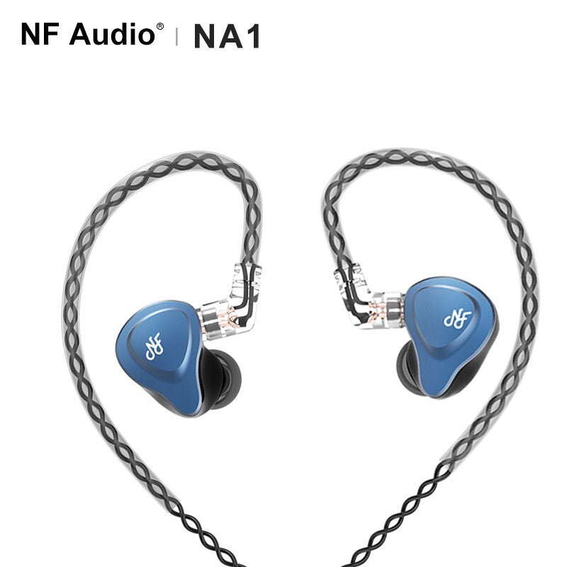 NF Audio NA1 HiFi Balanced Double Cavity Dynamic Driver In - ear Monitor Earphone IEM with 2Pin 0.78mm Detachable Cable - The HiFi Cat