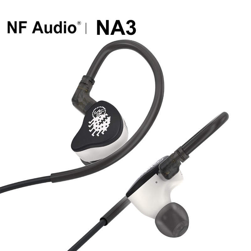 NF Audio NA3 Pixel Monster In - ear Earphone with Dual Cavity ESC Dynamic Driver Headset HIFI Earbuds 0.78mm Detachable Cable - The HiFi Cat