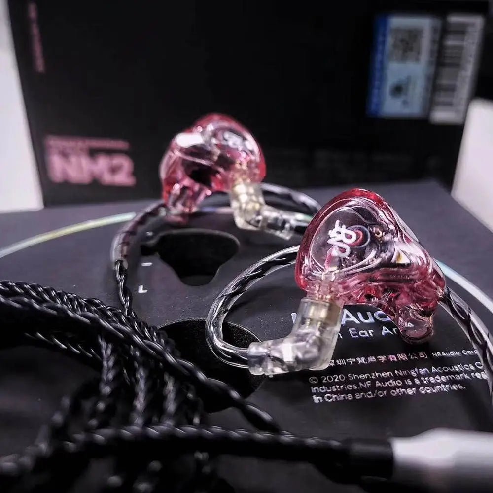 NF Audio NM2 Dual Cavity Dynamic In - ear Monitor Earphone - The HiFi Cat