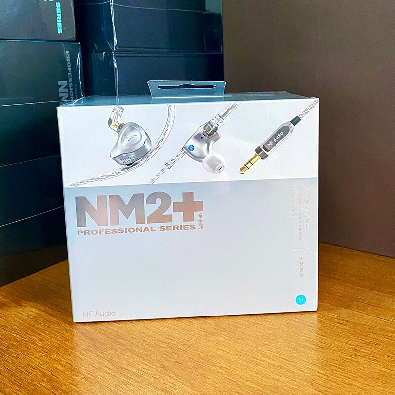 NF Audio NM2+ Dual Cavity Dynamic In - ear Monitor Earphone Aluminum shell with Adaper(6.35 to 3.5) 2 Pin 0.78mm Detachable Cable - The HiFi Cat