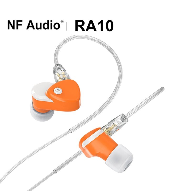 NF Audio RA10 Hifi Music Earbuds In - Ear Earphones IEM 0.78mm Cable - The HiFi Cat