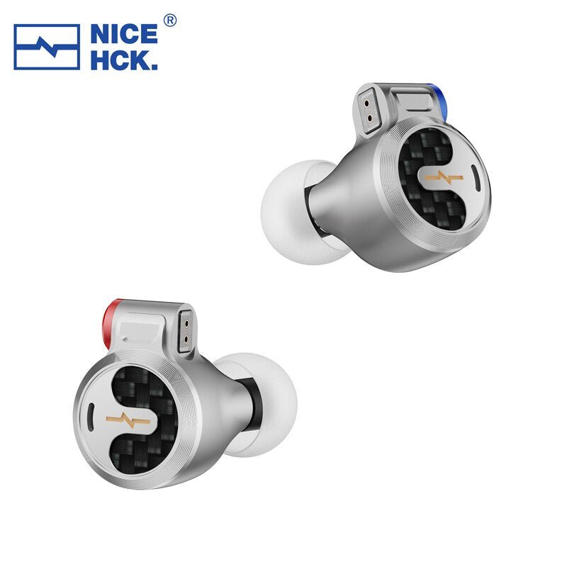 NiceHCK F1 3.5mm/4.4mm Flagship In - ear Earphone 14.2mm Planar Diaphragm Driver - The HiFi Cat