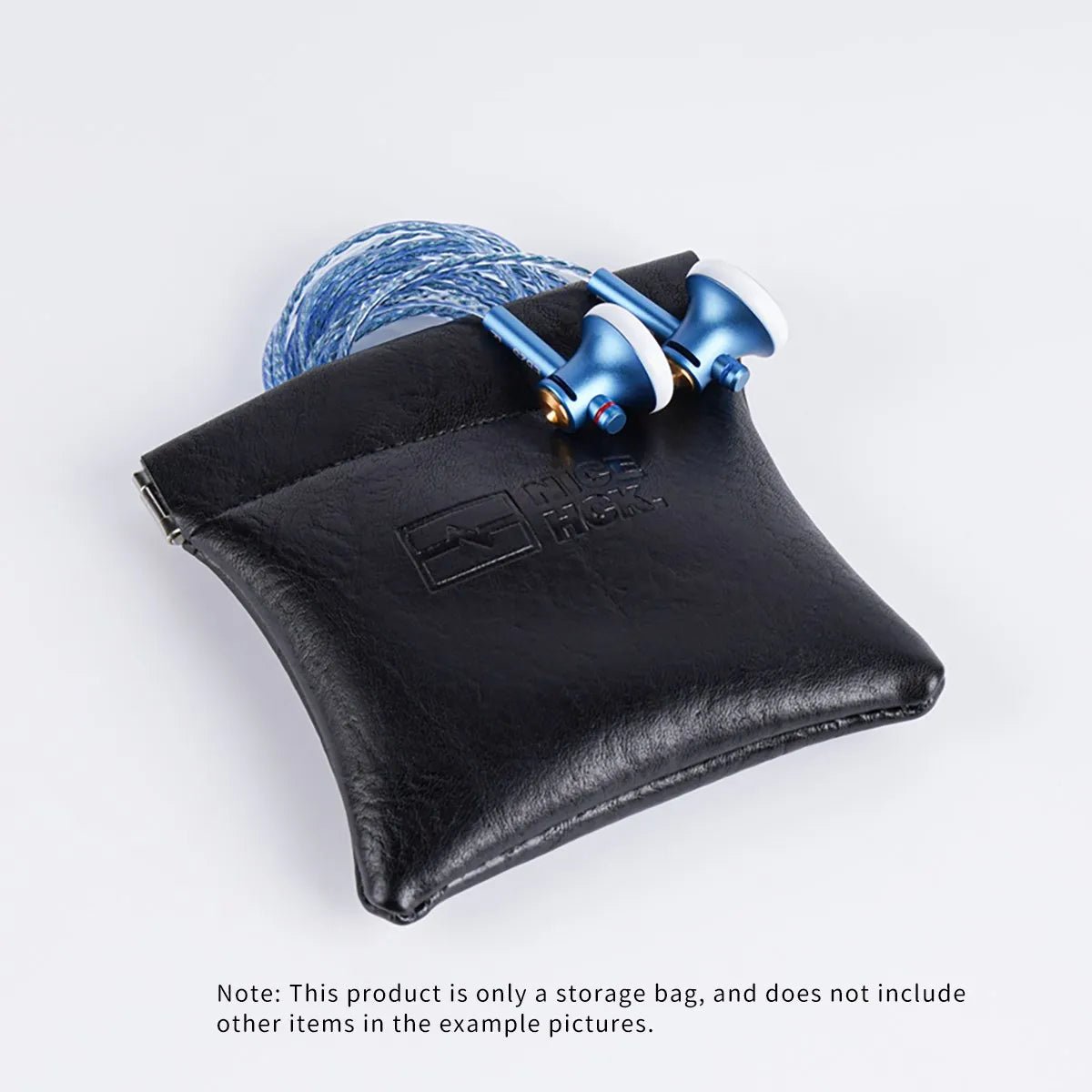 NiceHCK PU Portable Earbud Case High Quality HiFi Earphone Bag - The HiFi Cat