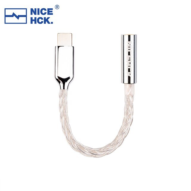 NiceHCK TC3 DAC Amplifier ALC5686 Chip Type - C to 3.5mm Adapter Cable - The HiFi Cat