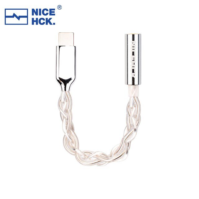 NiceHCK TC3 DAC Amplifier ALC5686 Chip Type - C to 3.5mm Adapter Cable - The HiFi Cat