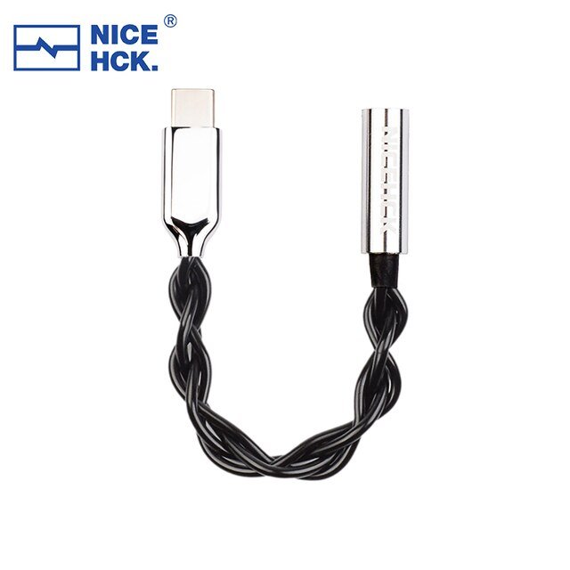 NiceHCK TC3 DAC Amplifier ALC5686 Chip Type - C to 3.5mm Adapter Cable - The HiFi Cat