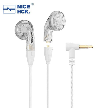 NiceHCK YDX 14.8mm Driver HiFi Headset IEM Microphone Earphone - The HiFi Cat