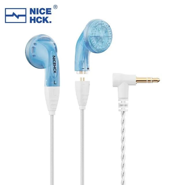 NiceHCK YDX 14.8mm Driver HiFi Headset IEM Microphone Earphone - The HiFi Cat